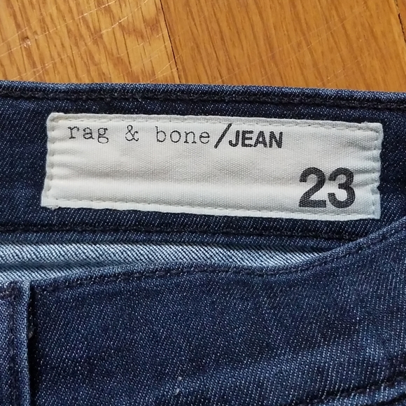 Rag & Bone High Rise Skinny Jeans Size 23 - Picture 9 of 11